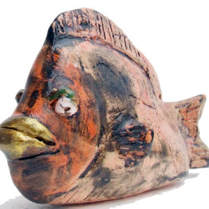 lenjost keramička skulptura